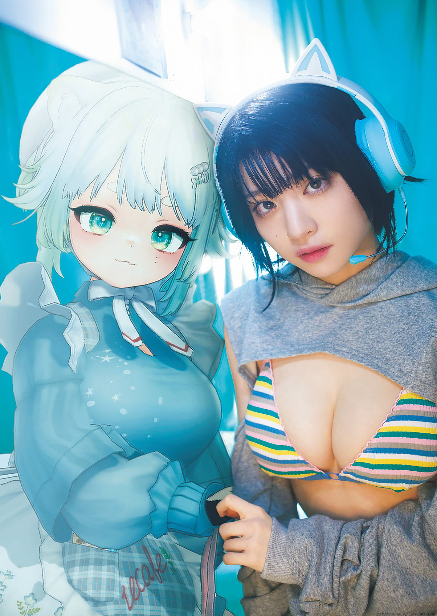 G 根本凪 071-076e グラビア・水着画像 2枚目