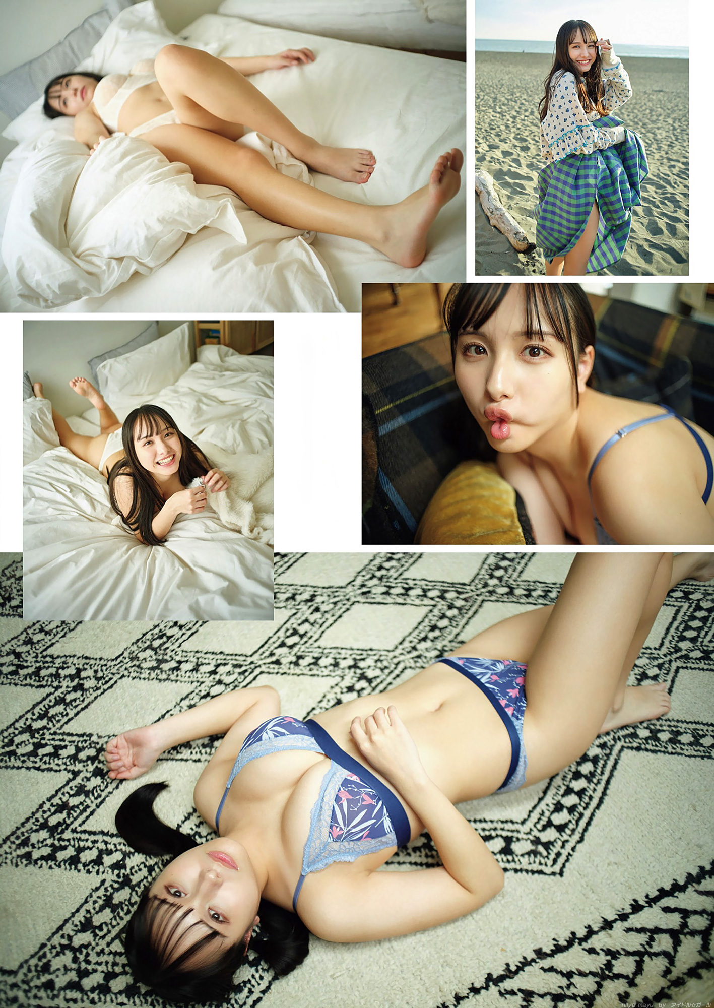 G 新谷真由 081-090e グラビア・水着画像 4枚目