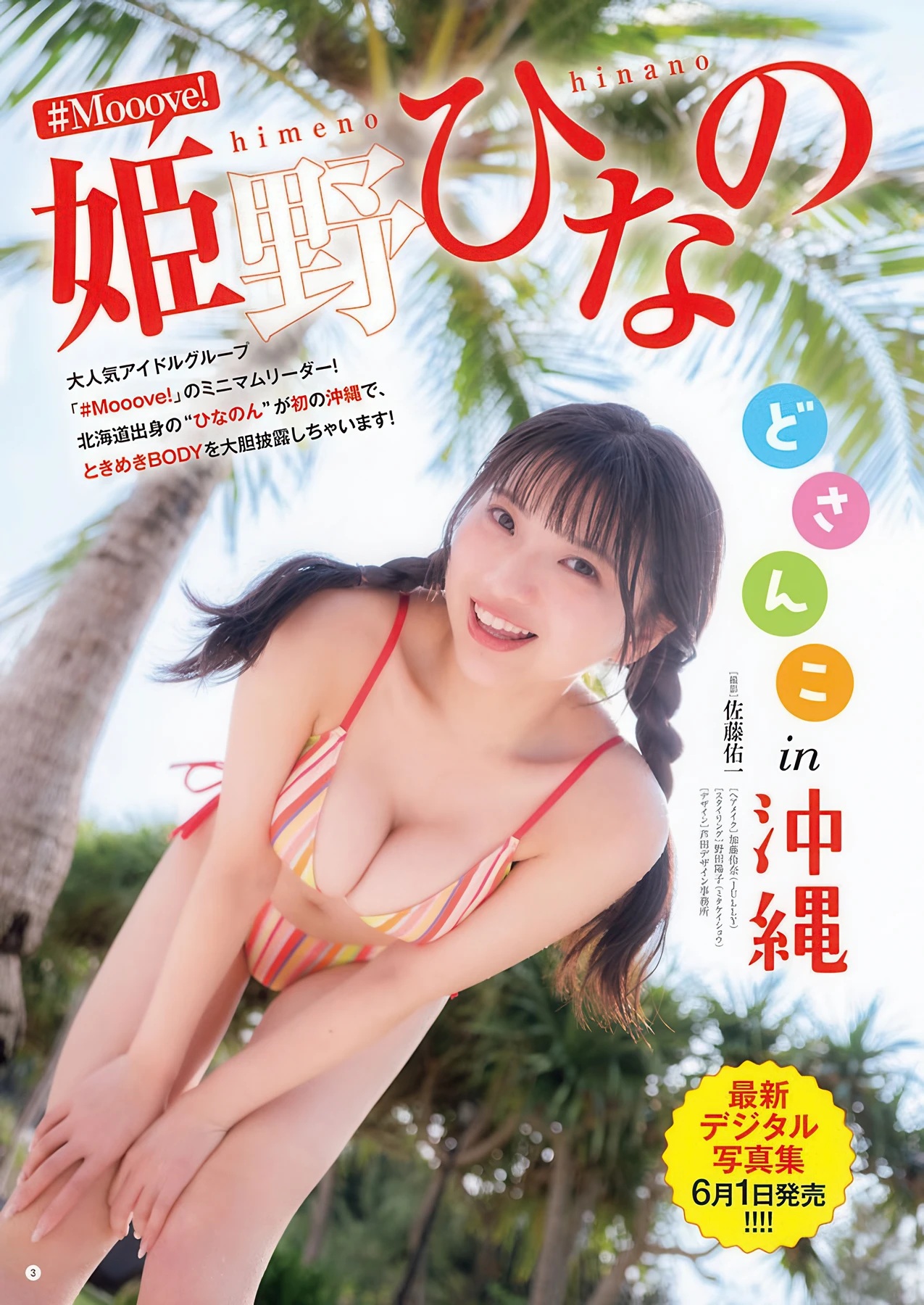 姫野ひなの. ヤングチャンピオン烈 水着グラビア画像 8枚目