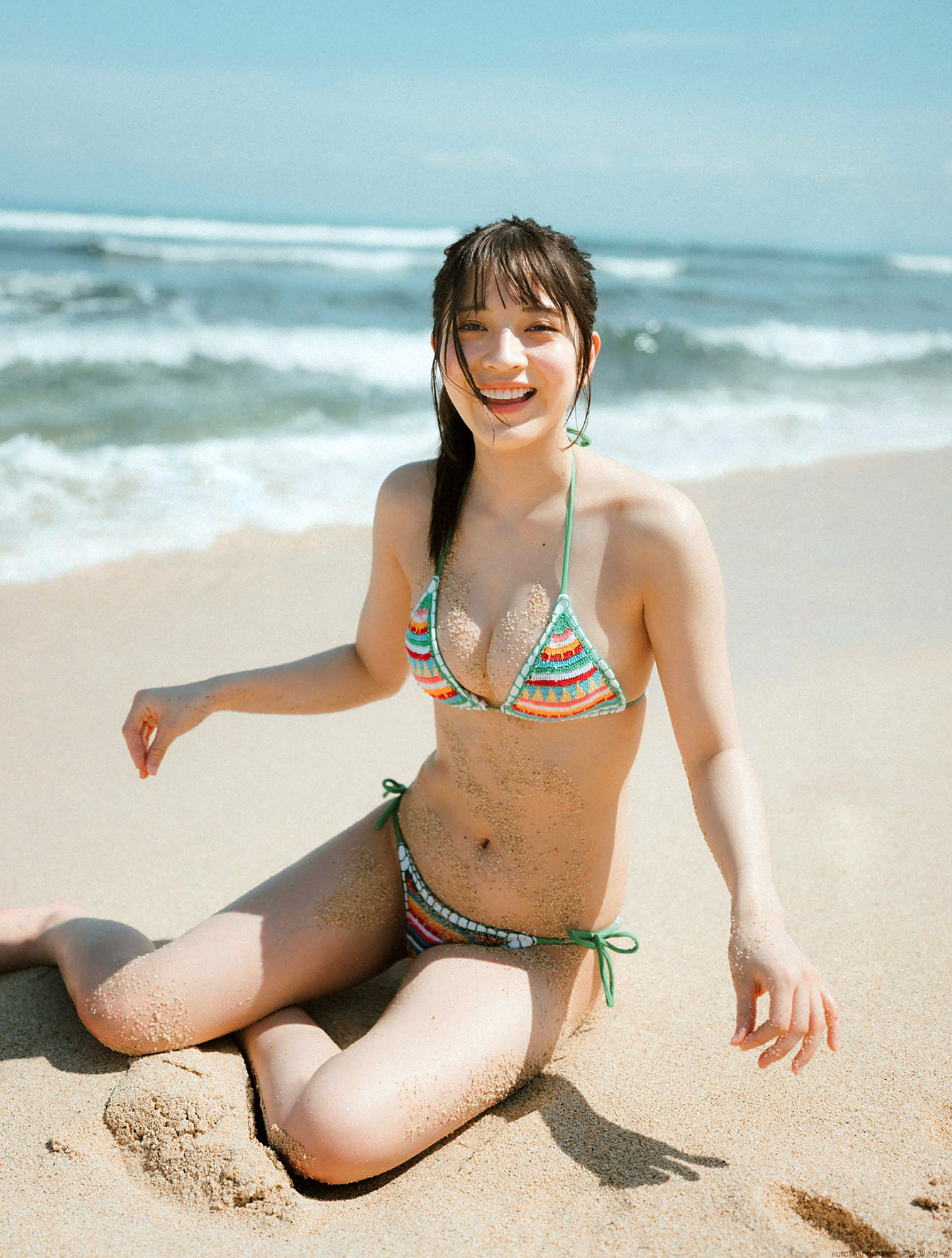 G 黒嵜菜々子 071-080 グラビア・水着画像 10枚目