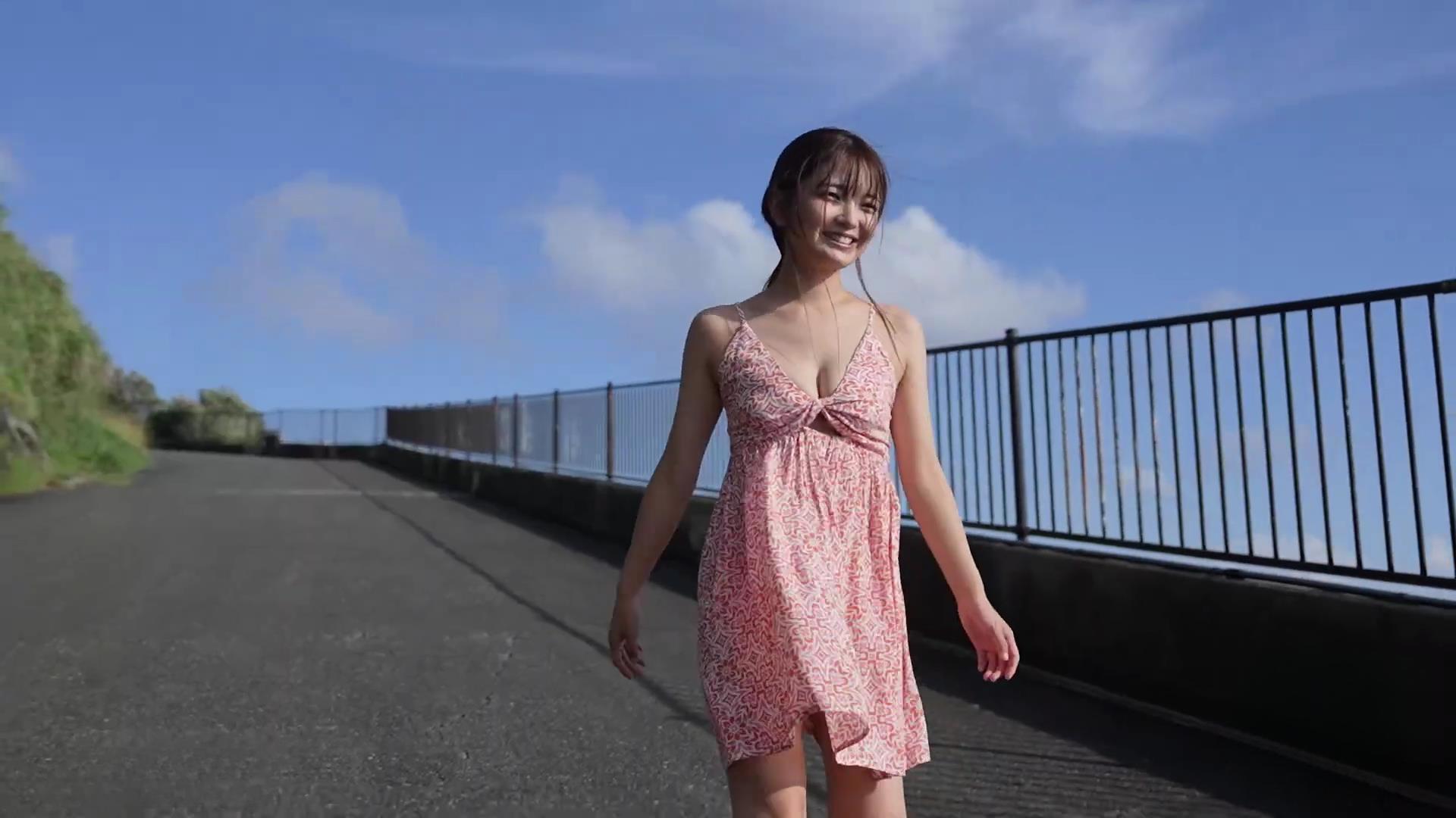 元AKB48 福留光帆 水着姿と入浴姿を披露! 7枚目