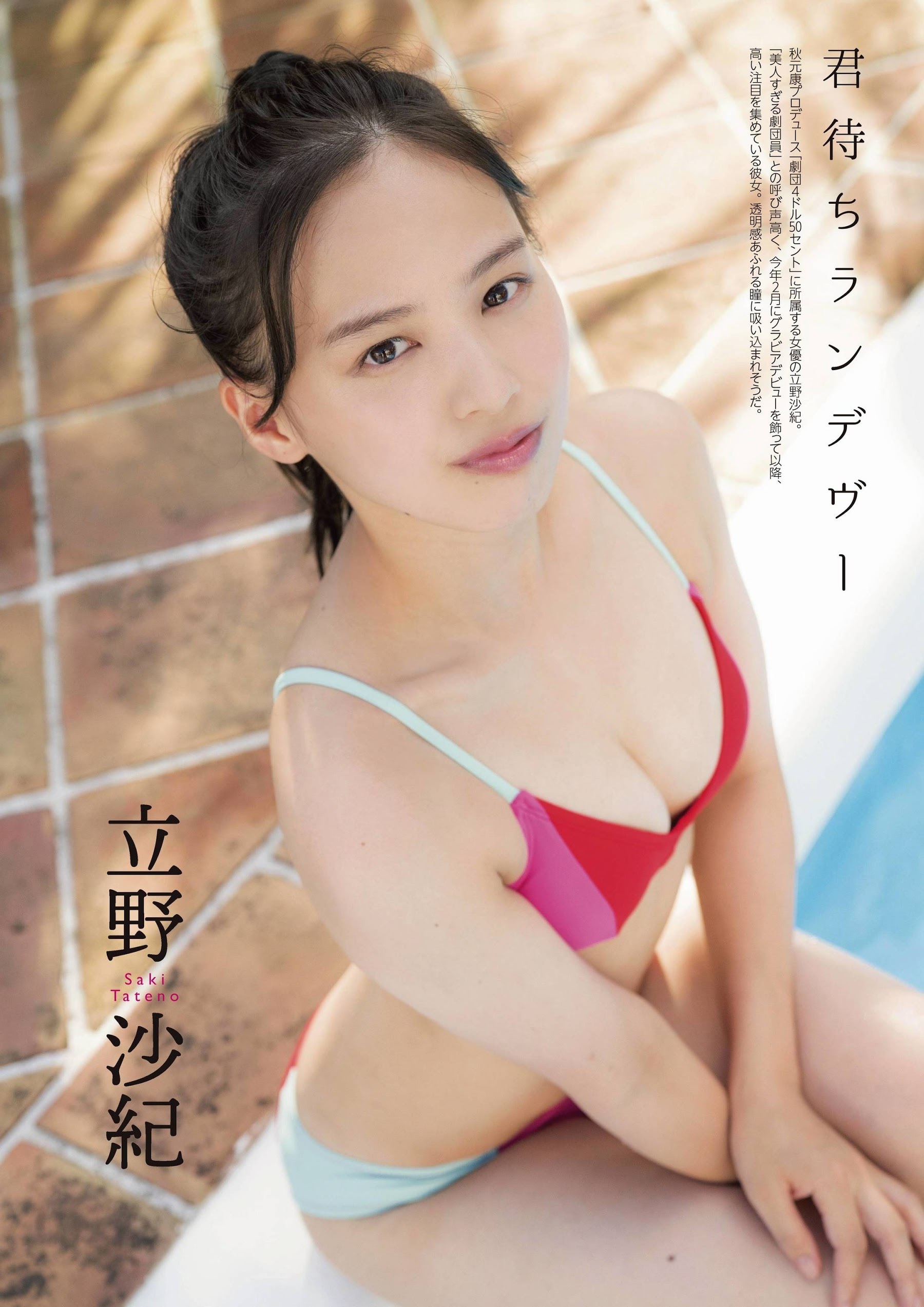 立野沙紀 水着グラビアエロ画像マブイ水着画像 ビキニ 9枚目