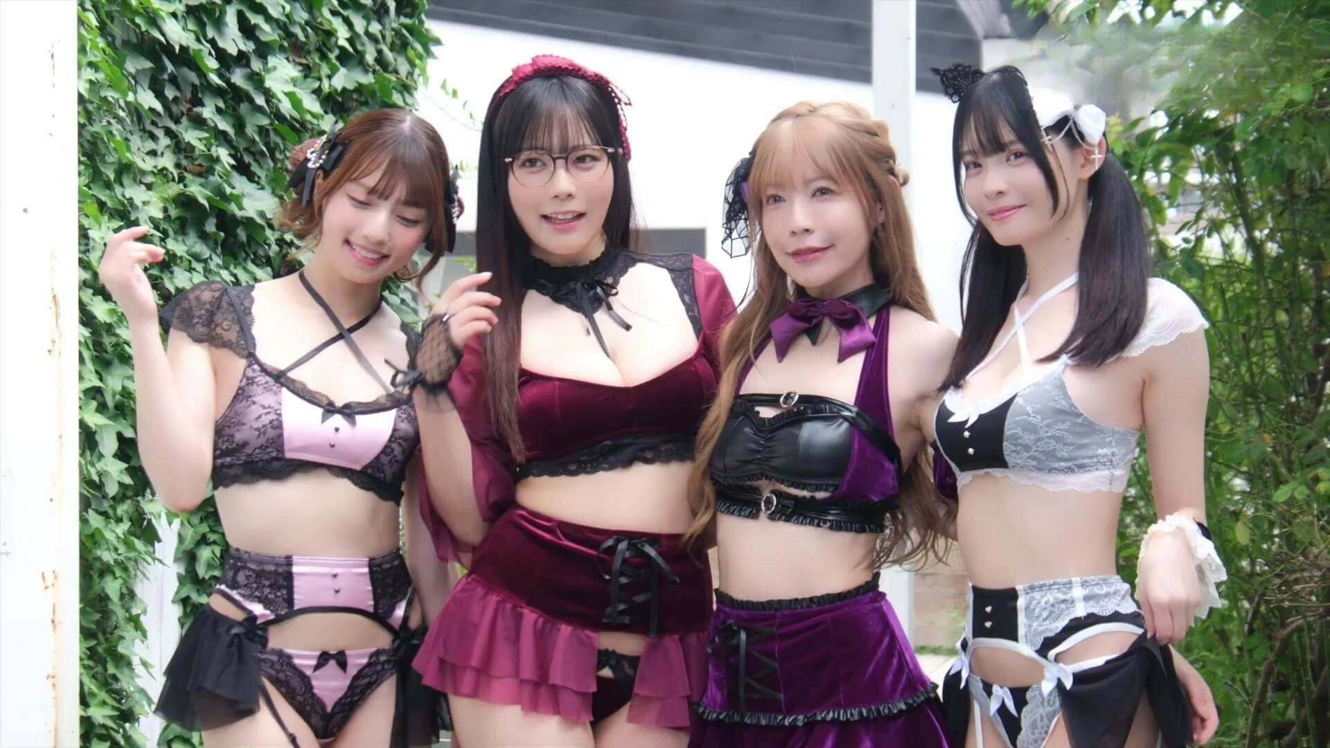 【画像】えなこ率いるPPE美女8人が集結!魅惑のハロウィン水着グラビア&美身ランジェリー競演 17枚目