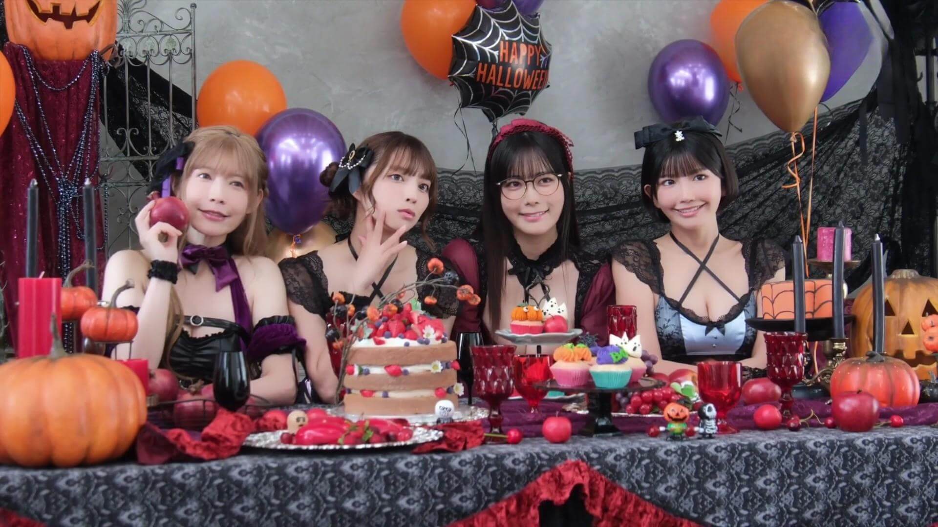 【画像】えなこ率いるPPE美女8人が集結!魅惑のハロウィン水着グラビア&美身ランジェリー競演 22枚目