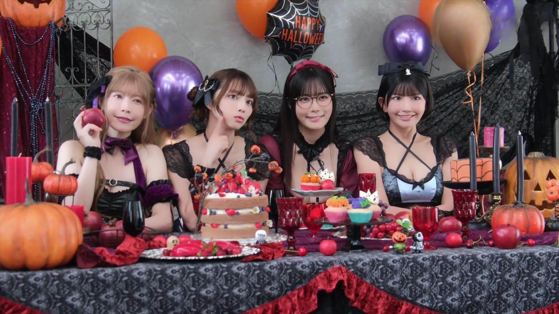 【画像】えなこ率いるPPE美女8人が集結!魅惑のハロウィン水着グラビア&美身ランジェリー競演 23枚目
