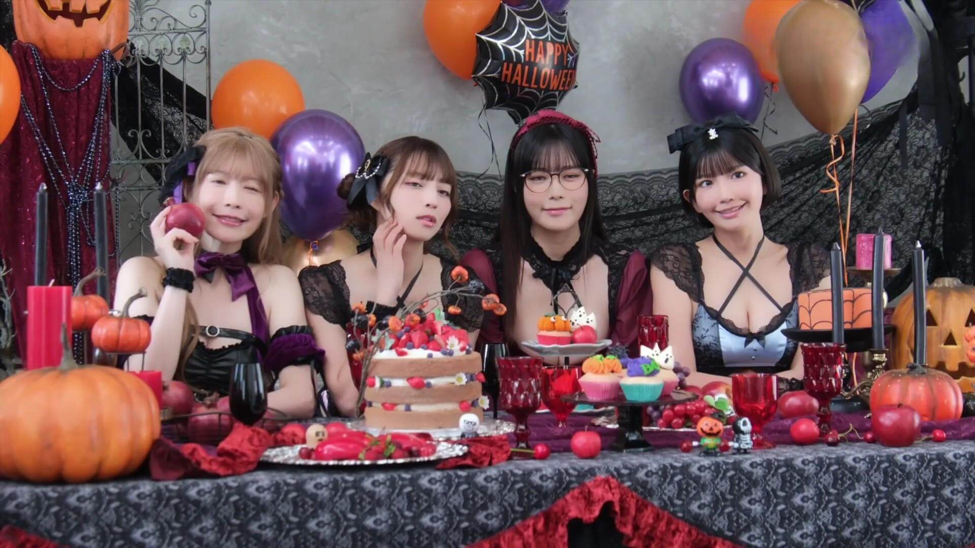 【画像】えなこ率いるPPE美女8人が集結!魅惑のハロウィン水着グラビア&美身ランジェリー競演 25枚目