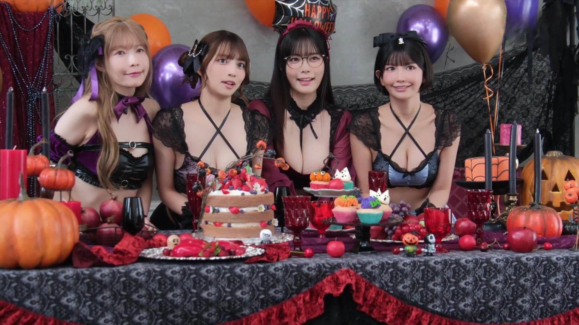 【画像】えなこ率いるPPE美女8人が集結!魅惑のハロウィン水着グラビア&美身ランジェリー競演 30枚目