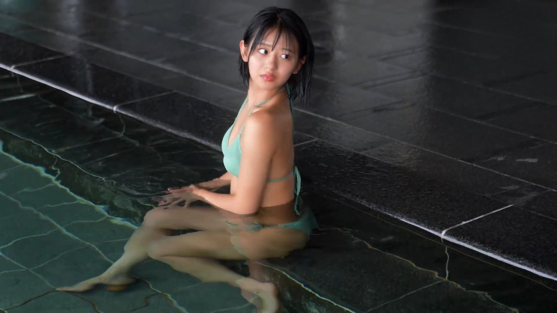 すみぽん 水着姿で温泉グラビア 21枚目