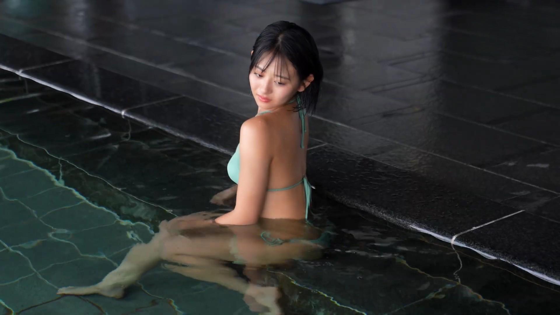 すみぽん 水着姿で温泉グラビア 23枚目