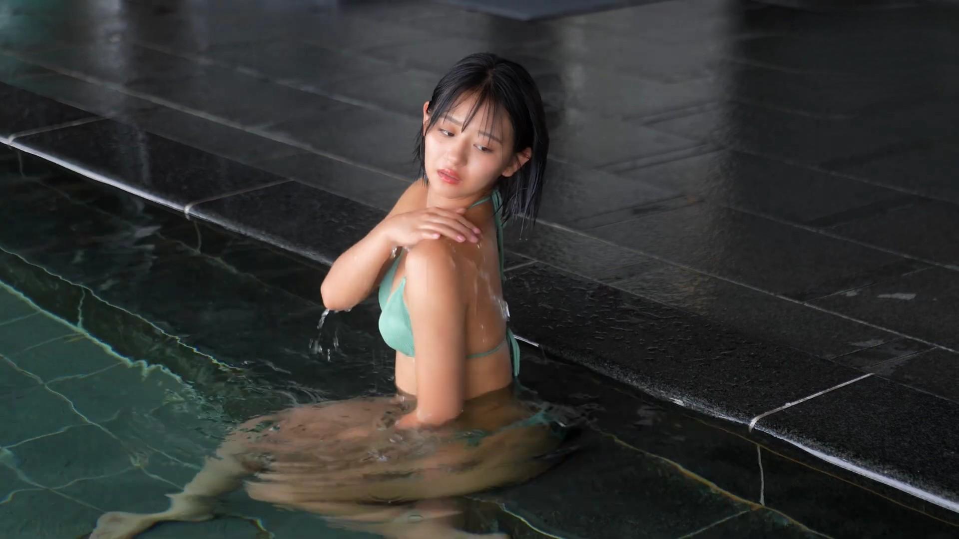 すみぽん 水着姿で温泉グラビア 24枚目