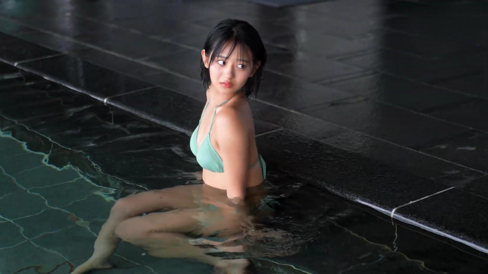 すみぽん 水着姿で温泉グラビア 26枚目