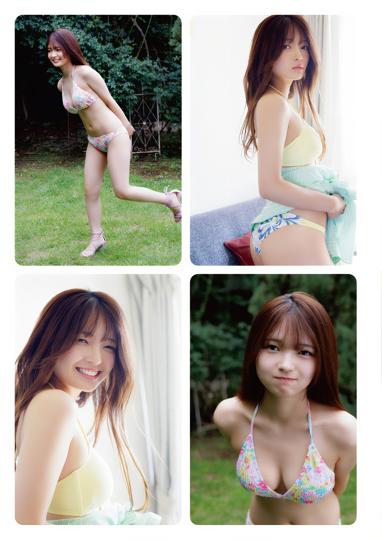 福留光帆 水着グラビア画像エロ画像 5枚目