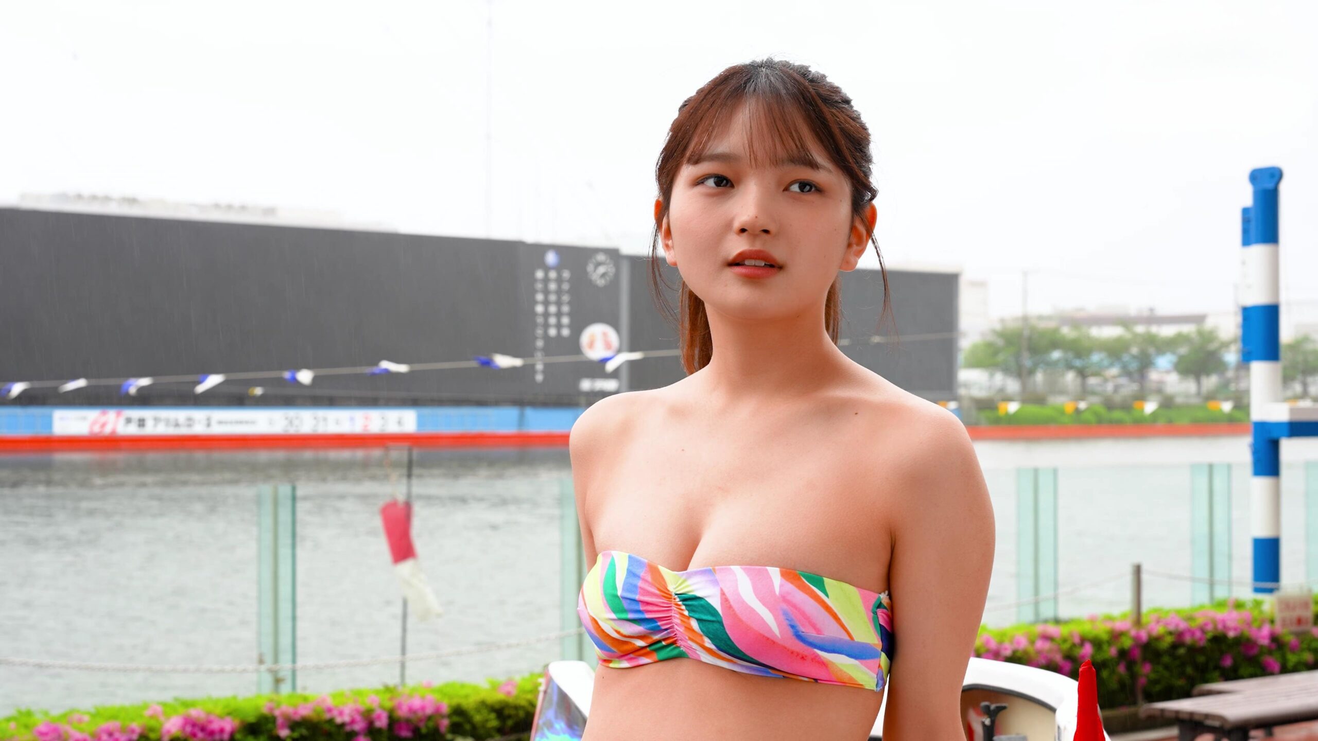福留光帆 水着グラビア画像エロ画像 20枚目