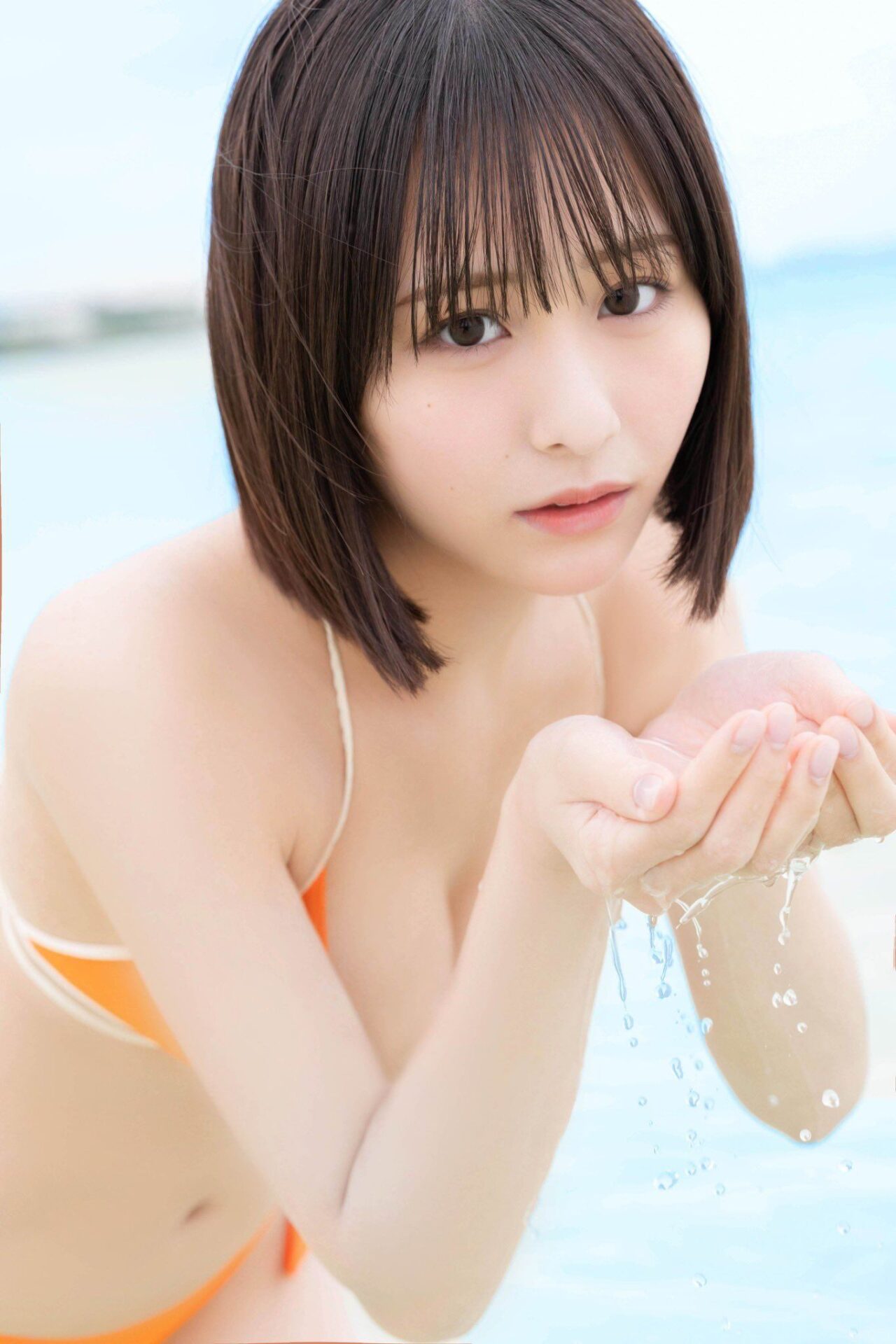 尾木波菜 水着画像グラビア 11枚目
