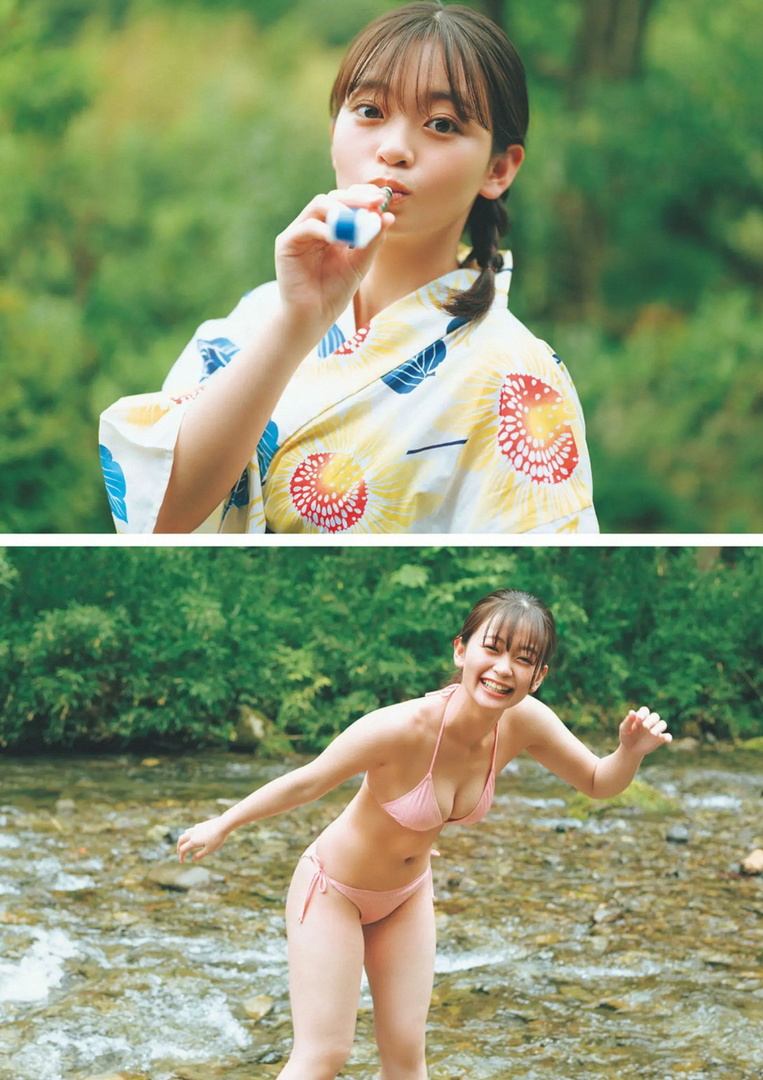 涼井菜生(すずい・なお)Weekly Playboy グラビア水着画像 4枚目