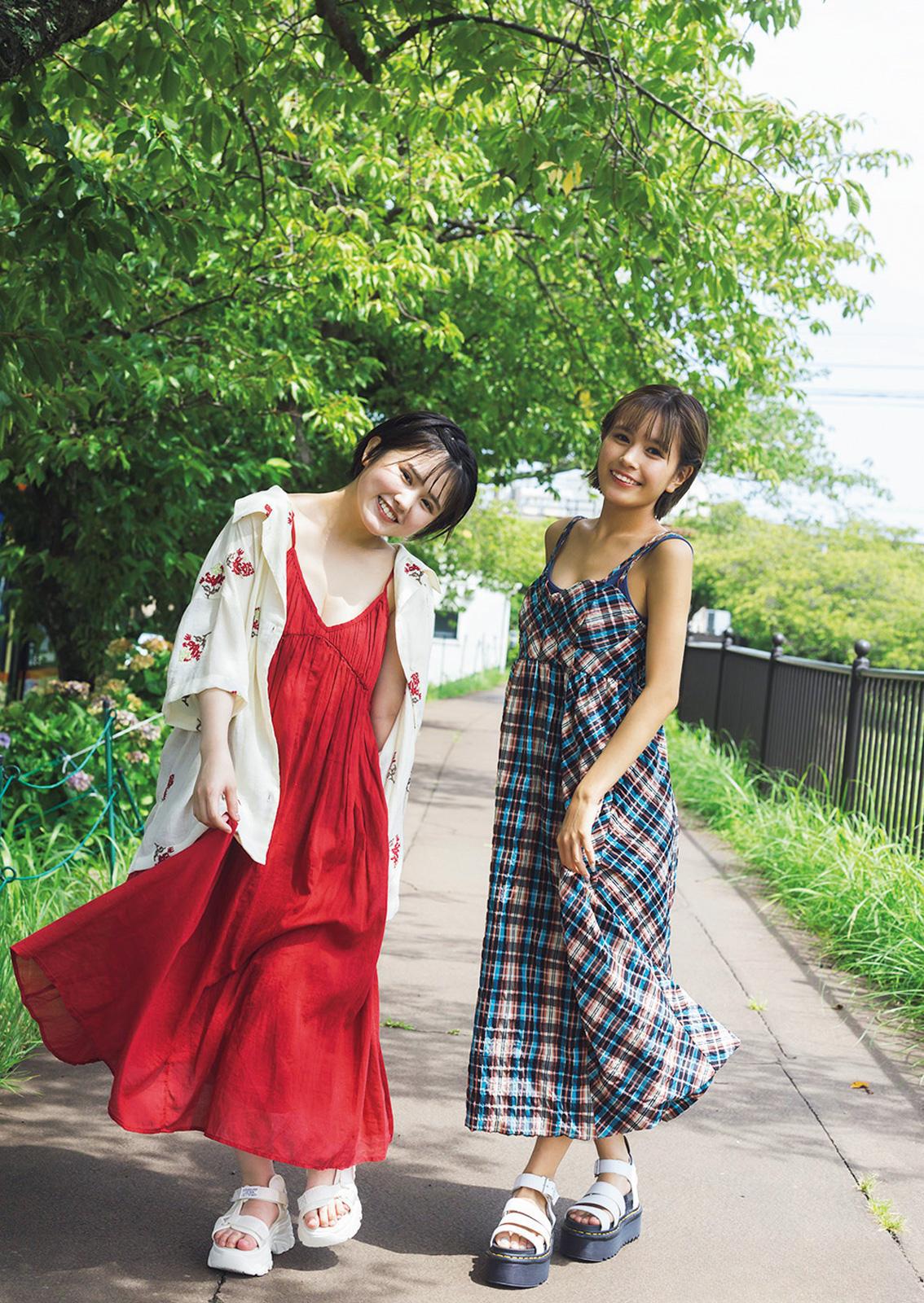 夏芽すず 池田レイラ 同級生 夢の水着グラビア 6枚目