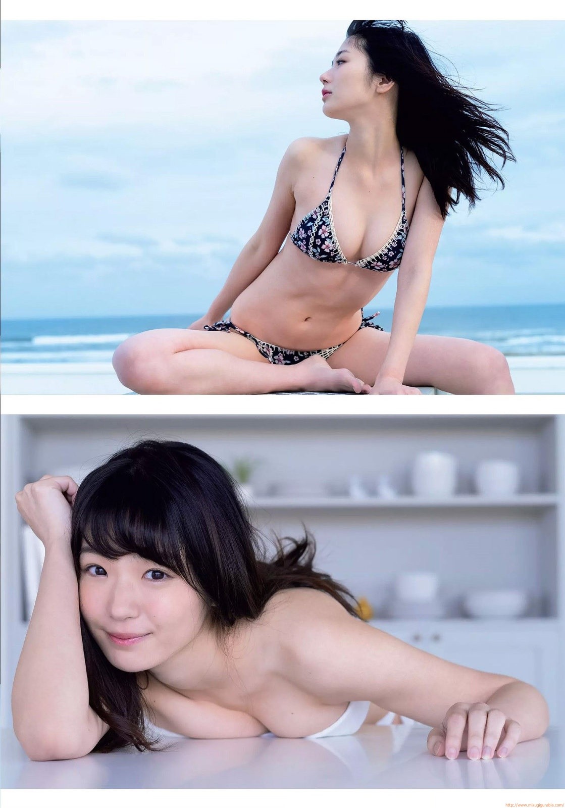 長谷川かすみ、舞台「七つの大罪」の輝く星が水着姿を披露 2枚目