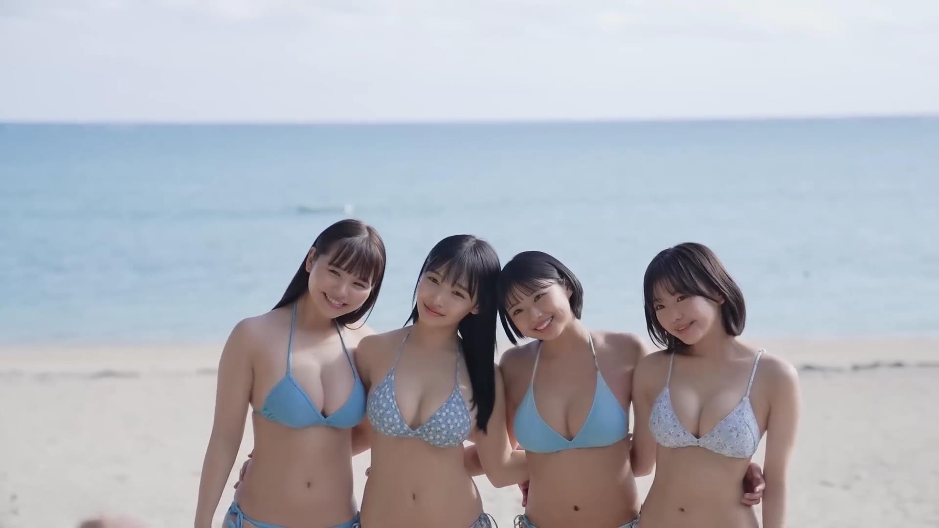 桑島海空 大熊杏優 紀内乃秋 本郷柚巴 水着グラビア 2枚目