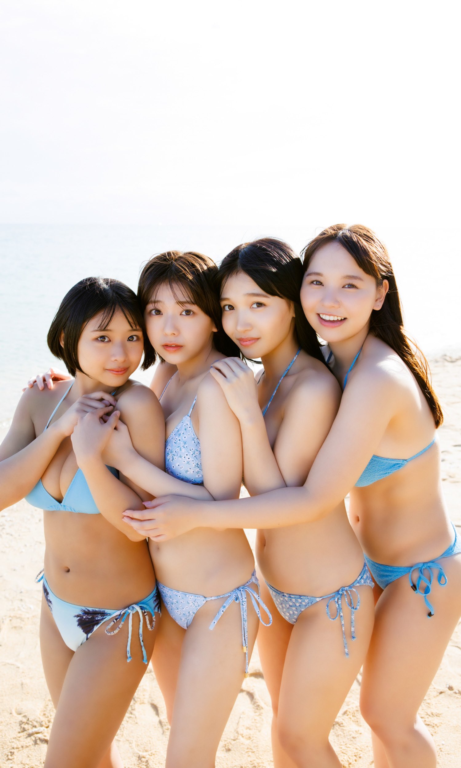 桑島海空 大熊杏優 紀内乃秋 本郷柚巴 水着グラビア 5枚目