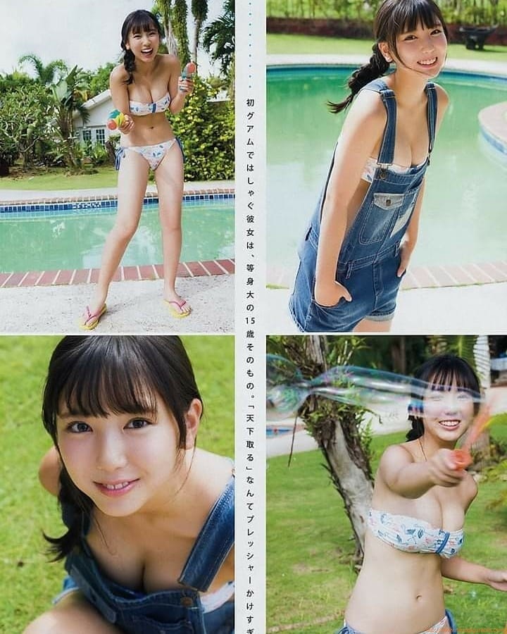沢口愛華 (15歳)初グアム水着グラビア画像新世代デラ美少女 8枚目