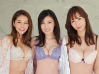 ピラミッド LADIES 黒ビキニでランウェイ 熊田曜子 熊切あさ美 塩地美澄