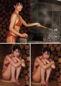 川瀬もえ サウナ 気持ちよすぎ。【水着画像グラビア画像 - 芸能アイドルモデル女優水着画像集