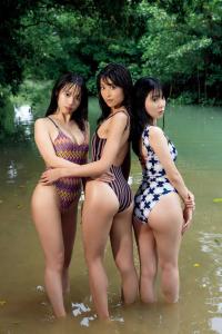 橘舞 弓川いち華 井上晴菜【水着画像 ミスFLASH2023 - 芸能アイドルモデル女優水着画像集