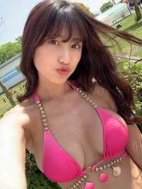 岡本杷奈【水着画像 長身を生かしたグラビアは大迫力 - 芸能アイドルモデル女優水着画像集