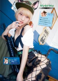 火将ロシエル グラビア水着画像①