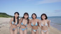 桑島海空 大熊杏優 紀内乃秋 本郷柚巴 水着グラビア
